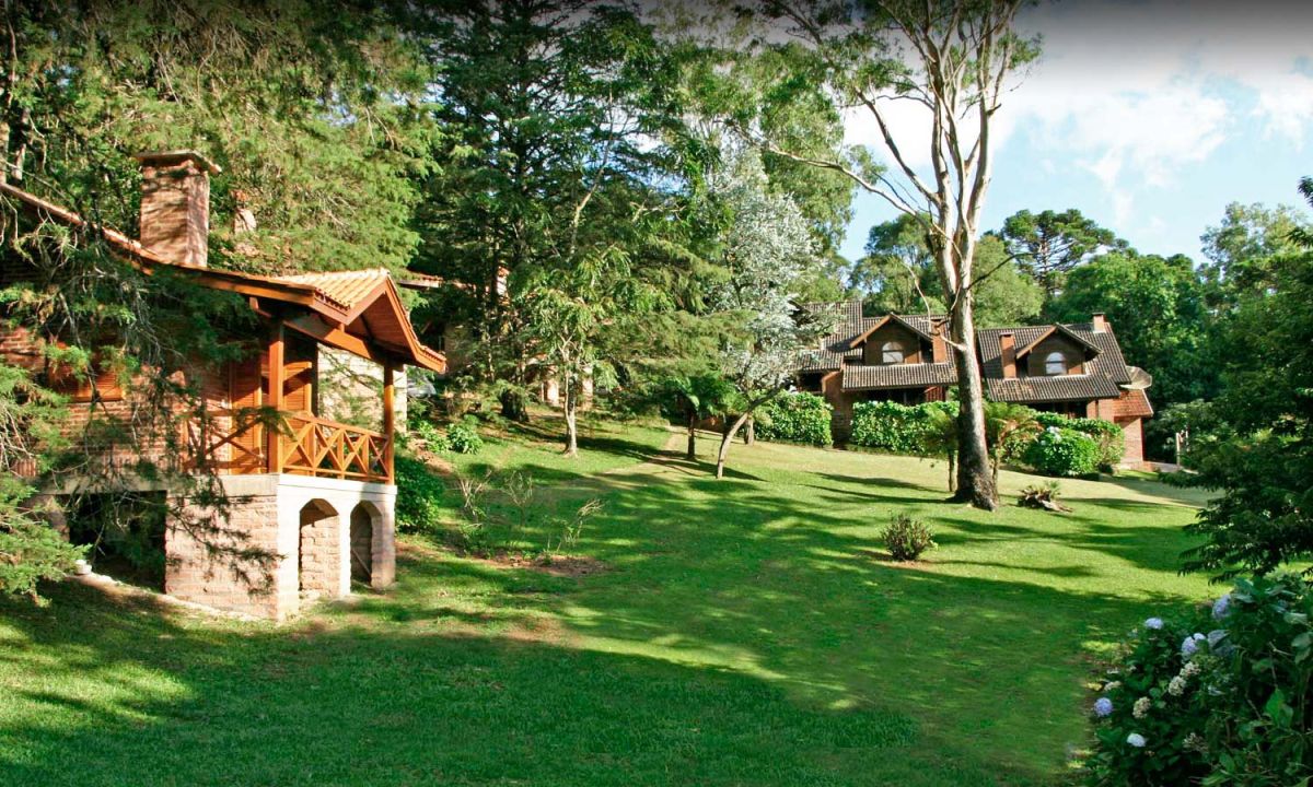 Chalé do Bosque Encantado no Carniel em Gramado