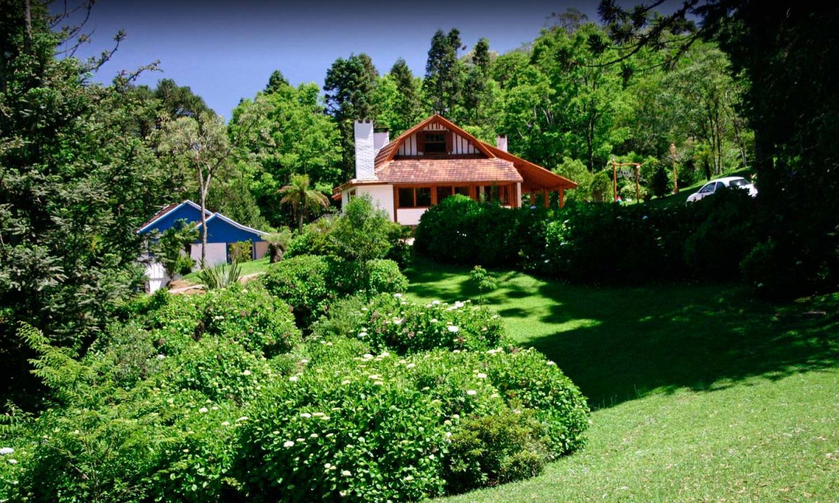 Chalé do Bosque Encantado no Carniel em Gramado